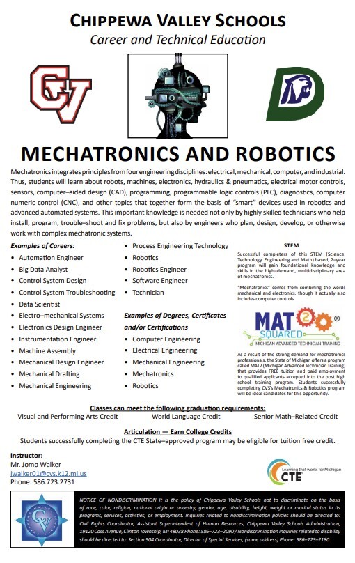 Mechatronics and Robotics 